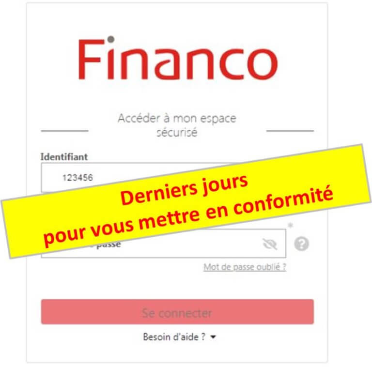 Financo_Mise en conformité