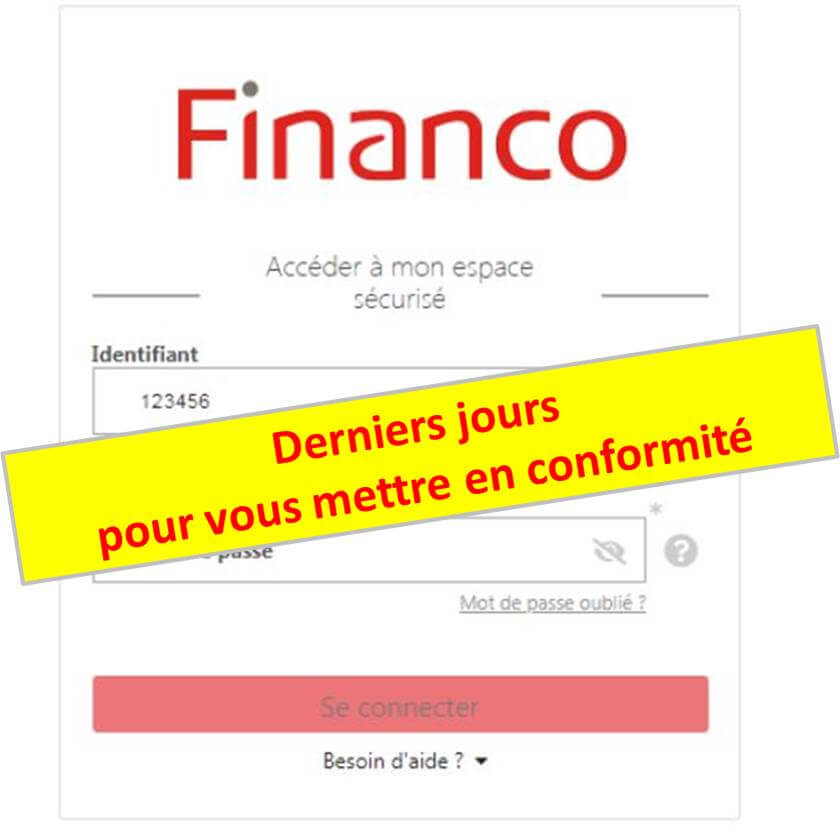 Financo_Mise en conformité