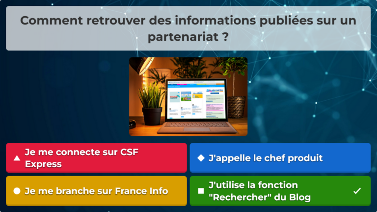 09 Le Blog Réseau aux Midis du CSF - 01.04.2025 - Détails - Kahoot!