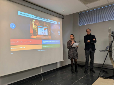 Sara et la rubrique Nouveaux outils