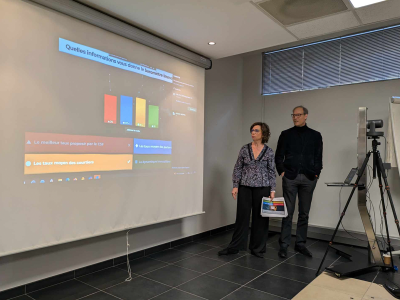 Les rubriques Veille et Infos produits avec Nathalie